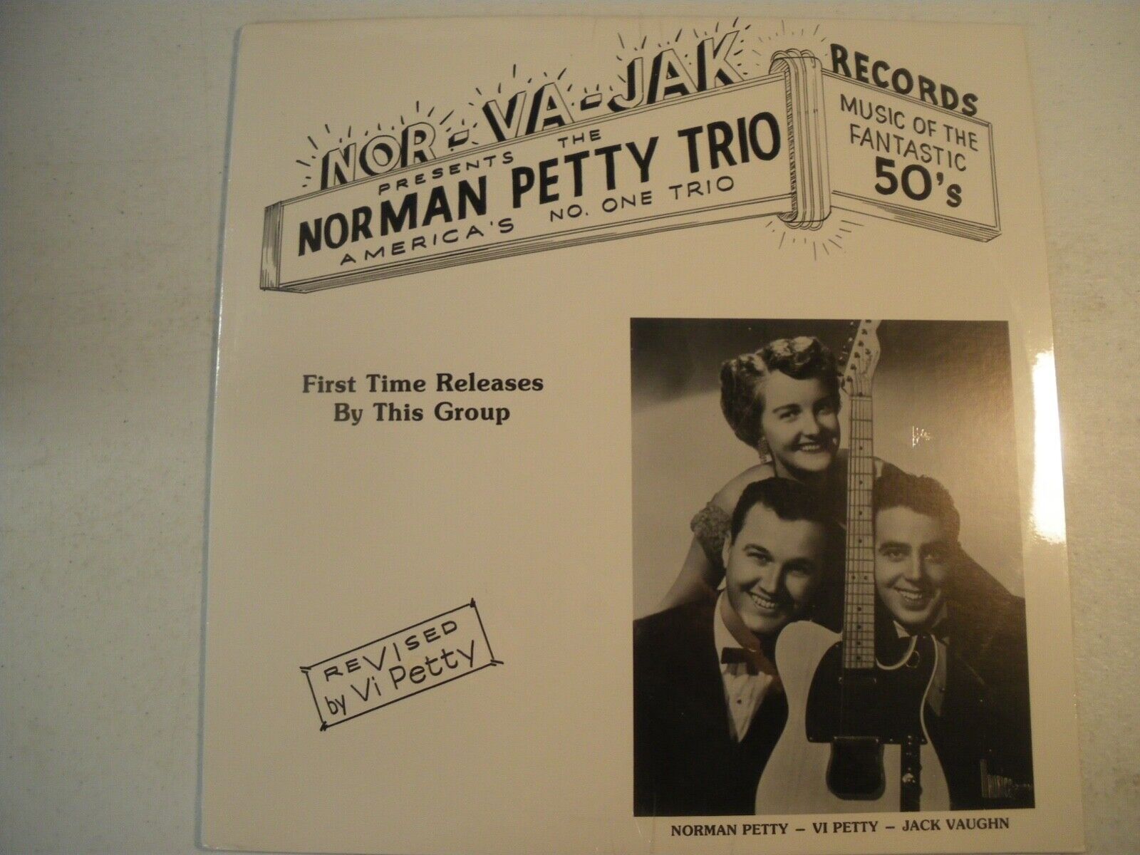 Nor-Va-Jak Norman Petty Trio Music of the Fantastic 50\'s SEALED LP buddy holly