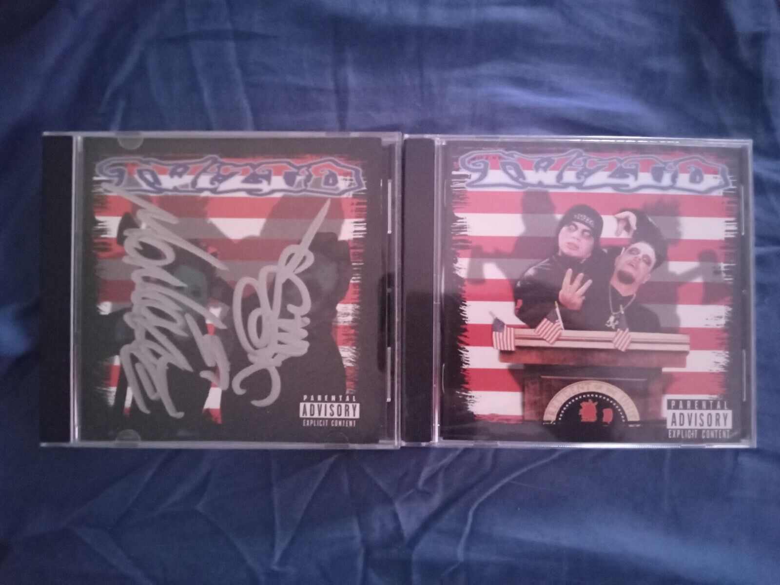 Twiztid Cryptic Collection One BOTH covers OG cover AUTOGRAPHED 