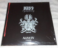 KISS EU Import 3 Lps 'Symphony: Alive IV' GREY Vinyl Gatefold SEALED 2003 picture