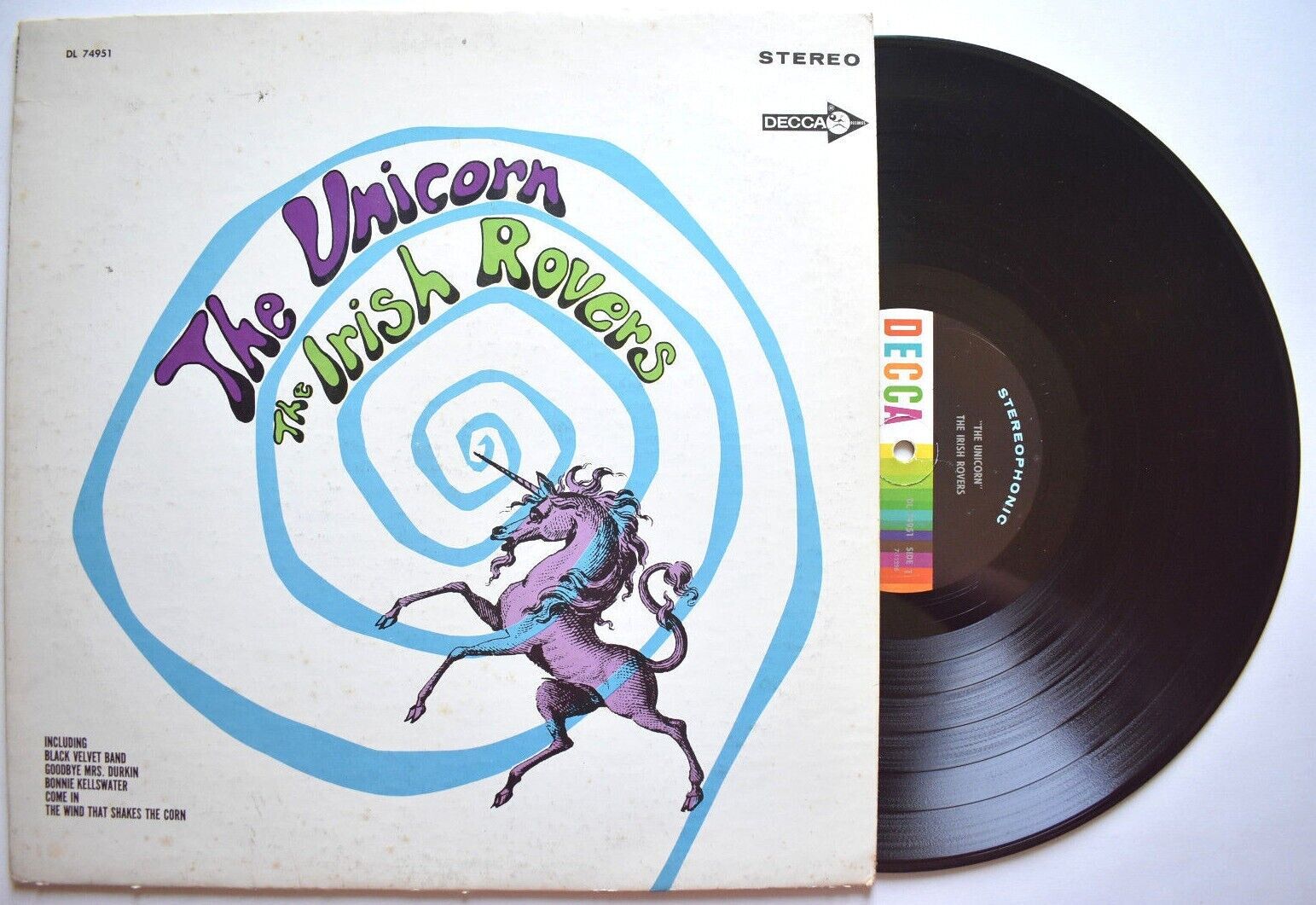 The Irish Rovers - The Unicorn - Vinyl LP Record Album - Rare and Vintage
