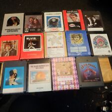 Lot of 14 Vintage 8 Track Tapes Classic Rock picture