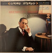 Beethoven Horowitz  Sonata in F minor, Sonata in D Vinyl LP 1960 RED SEAL RCA EX picture