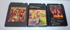 Vintage 8 Track Rock And Roll Lot Of (3) 8-Track Tapes 70's Van Morrison ELP BCR picture