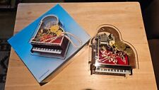 Vintage Musical See-Thru Jewelry Box, Grand Piano, Yesterday Once More, New picture