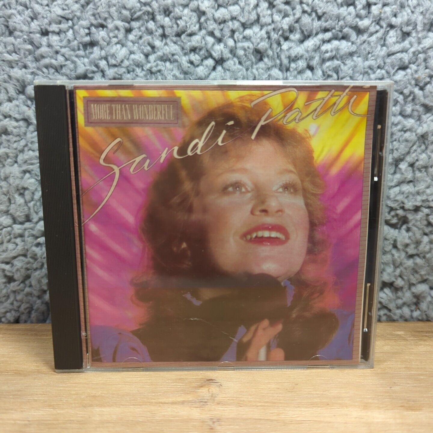 Sandi Patti - More Than Wonderful CD *RARE* 1990 Word  Larnelle (Sandy Patty)