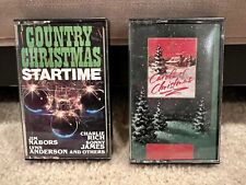 Hallmark Carols of Christmas & Country Christmas Cassette Tape 1989 1990 picture