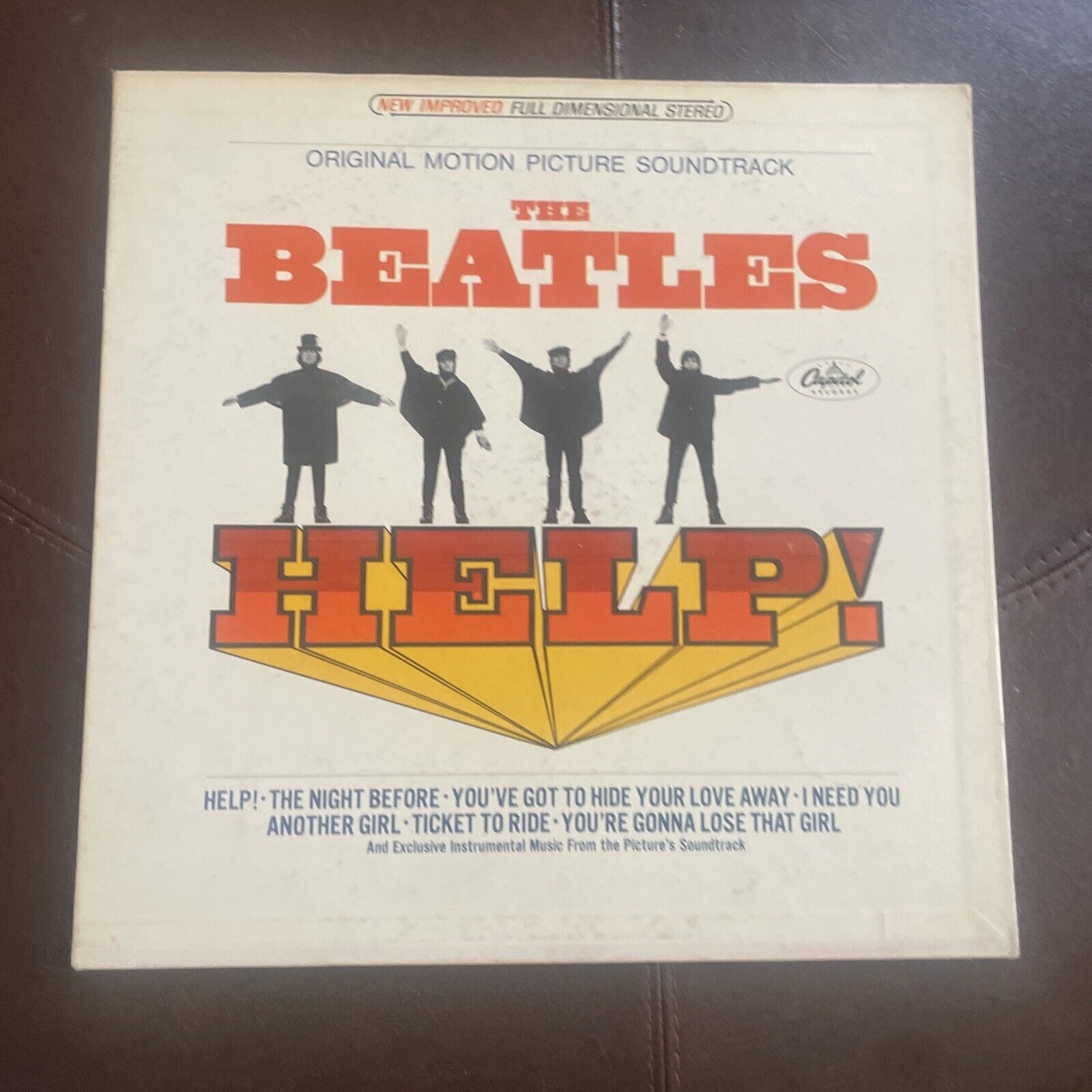 VINTAGE The Beatles – Help - 1965 Capitol Records SMAS-2386 Vinyl First Press