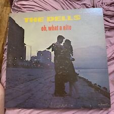 RARE ORIGINAL DOO WOP LP : THE DELLS “OH WHAT A NITE” VEE -JAY VJLP-1010 Ex picture
