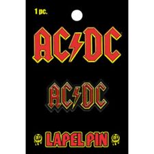 AC/DC Logo metal / enamel pin badge. Licensed 30mm x 15mm (cv) picture