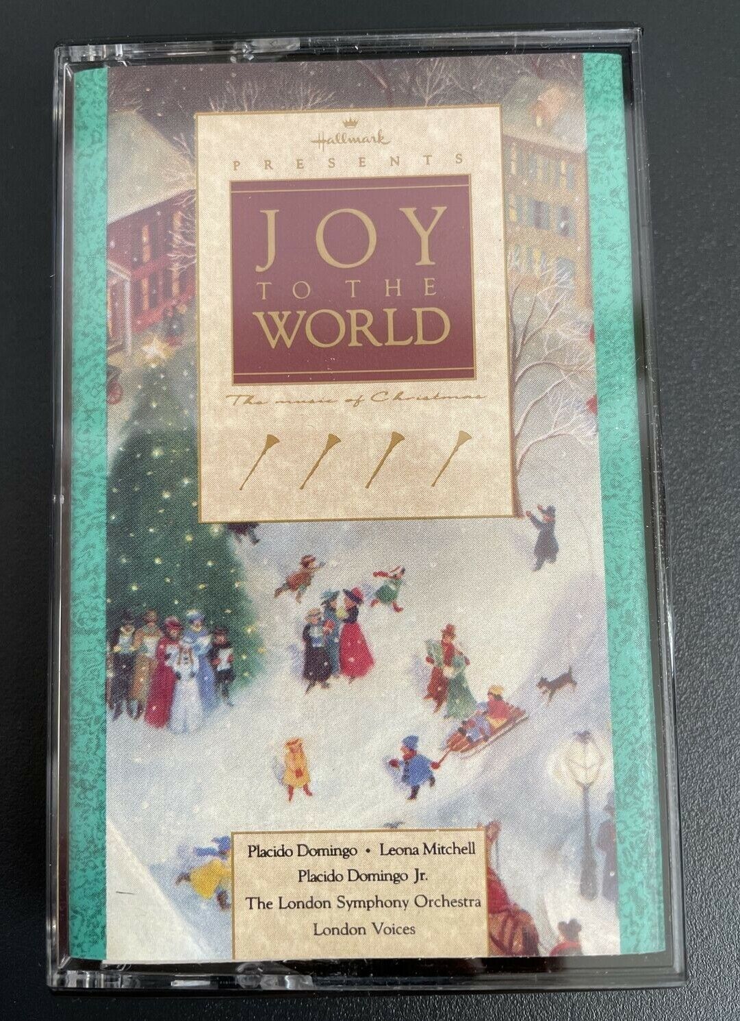Vintage Hallmark Joy To The World Christmas Music Cassette Tape London Voices