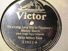WW1 IT's A LONG WAY TO TIPPERARY Private Tommy Atkins VICTOR MILITARY BAND 17651 picture