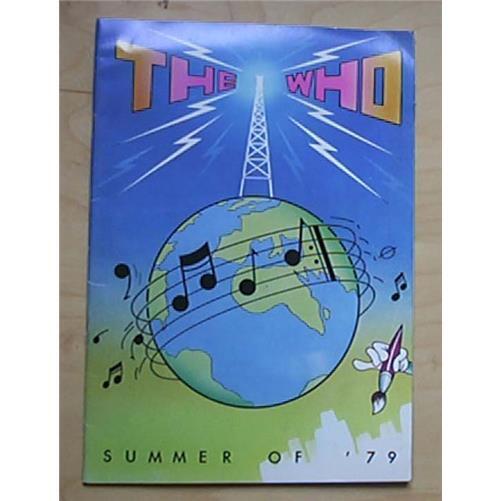 WHO SUMMER OF 79 (SMALL) PROGRAMME CONCERT BOOK WITH PICTURES AND INFO (21X30 CM