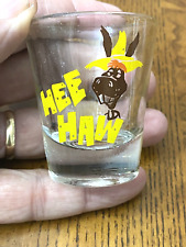 Vintage Hee Haw TV Show Series Country Music and Comedy Shot Glass Very Rare picture