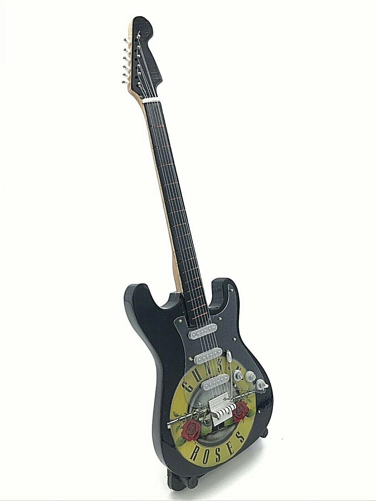 Miniature Fender Standard  Stratocaster Guitar - guns n roses (Ornamental) 