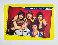 1985 AGI Rock Star Concert Cards THE ROLLING STONES 1st Series #1 picture