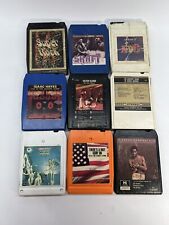 Vintage 8 Track Tape LOT Soul R&B Al Green Shaft Uriah Heep Isaac Hayes Sly picture