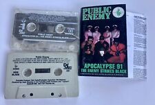 Public Enemy Cassette Tape Lot: It Takes a Nation and Apocalypse 91 Vintage picture