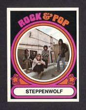 Steppenwolf  Vintage 1970s Rock Pop Music Card picture