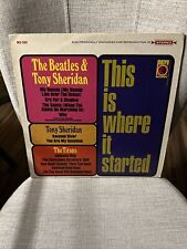 This Is Where It Started Tony Sheridan And The Beatles & More 1966 Stereo EX picture