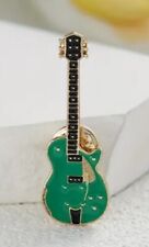 Music enamel pin - Electric Guitar in green - Australian Stock - Free Au Post picture