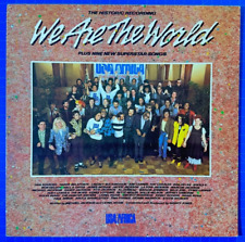 “We are The World” LP Vintage Vinyl 1985 Beautiful Near Mint Album - Beautiful picture