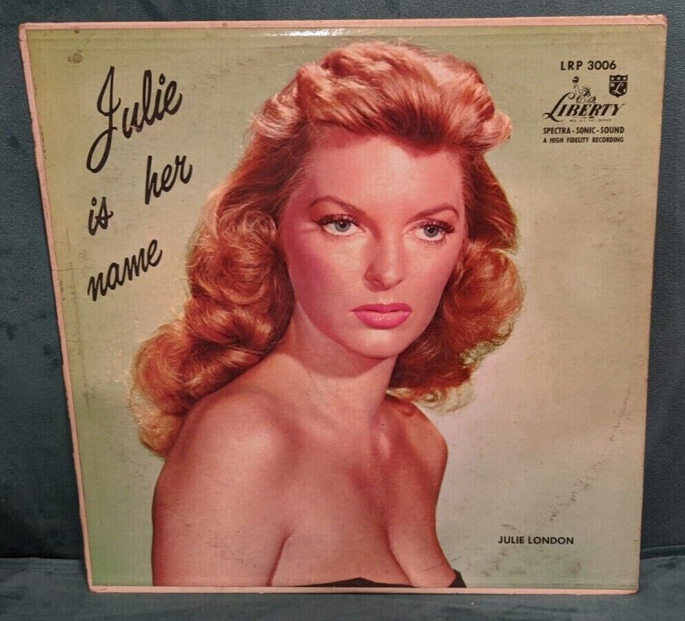JULIE LONDON-JULIE IS HER NAME-ORIGINAL 1955 LRP3006 JAZZ VOCAL-PLAY TESTED VG