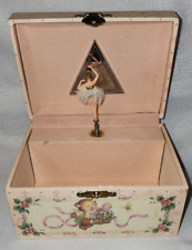 Vintage Ballarina Music Jewelry Box 