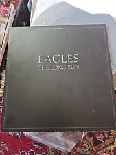 Eagles The Long Run RARE 1ST PRESSING W/ETCHINGS Vinyl Fair Condition  picture