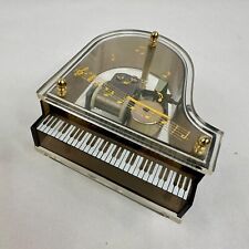 Schmid Vintage Music Box Acrylic Mini Grand Piano - Tune: 