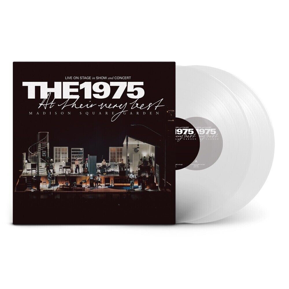 The 1975 At Their Very Best Live From MSG CLEAR COLORED Vinyl 2xLP Dirty Hit NEW