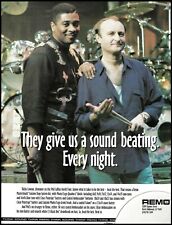 Phil Collins Band Ricky Lawson 1994 Remo Drums Mastertouch Systems ad picture