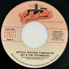Jay & The Techniques-Apples, Peaches, Pumpkin Pie/Keep    New & Unplayed 45 MINT picture