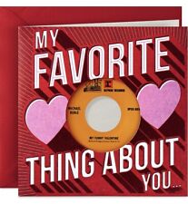 Valentine’s Day- Hallmark Card with Michael Bublé Vinyl Record  picture