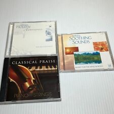 SET OF 3 AVON WELLNESS SOOTHING SOUNDS HOLIDAY CLASSICAL MUSIC PIANO CDs picture