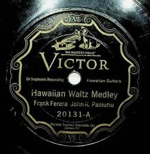 1926 Frank Ferera John Paaluhu Hawaiian Waltz Medley Kilima Waltz 78 Record picture