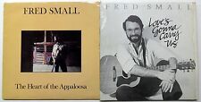 Fred Small lot of 2 folk LPs #3854 picture