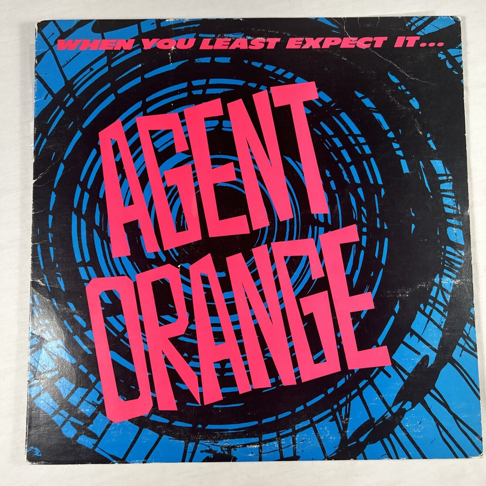 Agent Orange When You At Least Expected Vinyl LP ￼punk