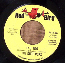 THE DIXIE CUPS I'M GONNA GET YOU YET/IKO IKO RED BIRD RECORDS VINYL 45 51-150 picture