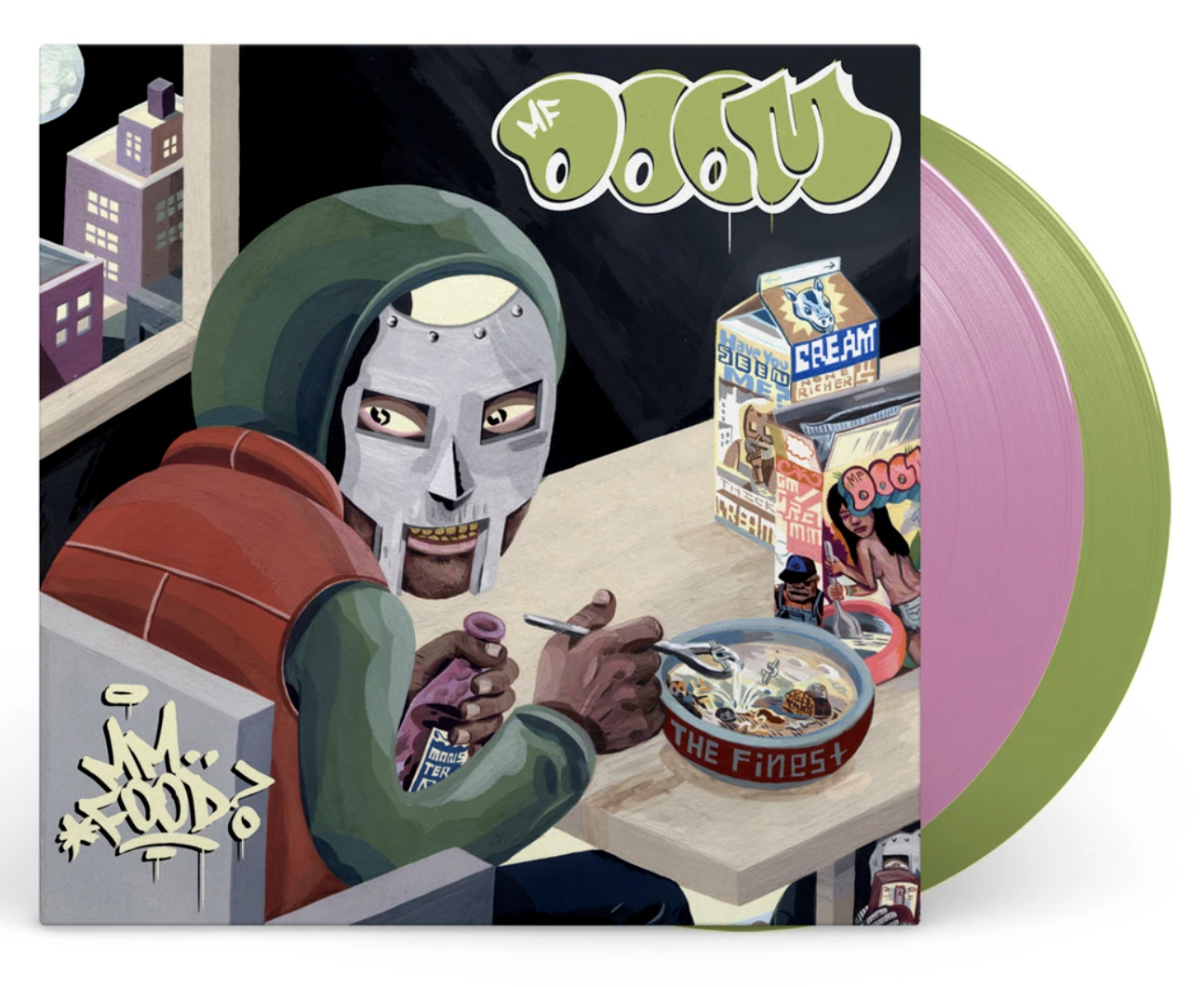 MF DOOM - MM..FOOD (New Vinyl 2LP Sealed) Pink & Green Vinyl
