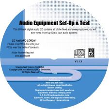 US Audio Equipment Set-Up & Test Tones CD Speakers Subwoofers & Amps - 90 Tracks picture