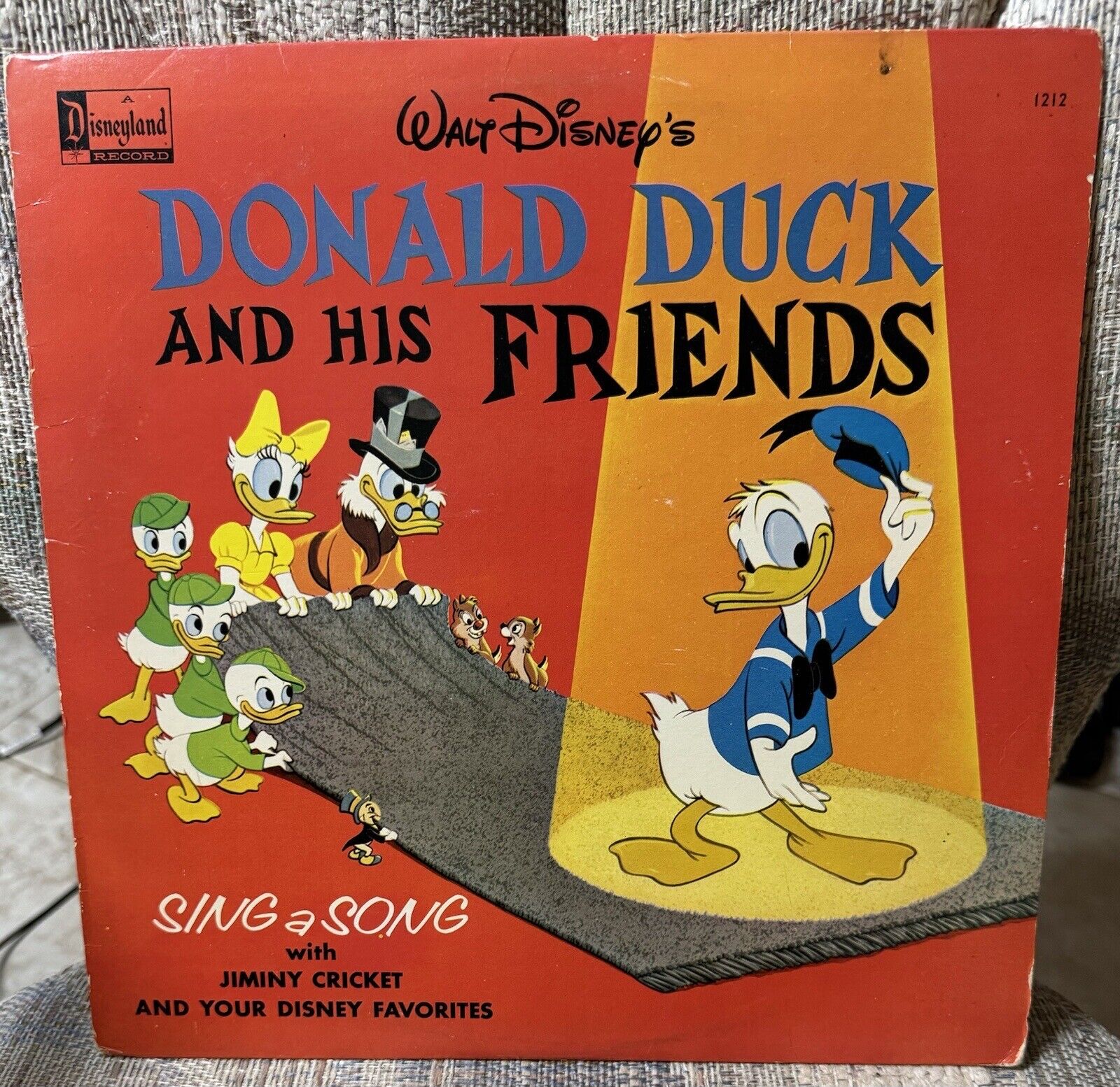 EUC Walt Disney’s Donald Duck And His Friends Record LP