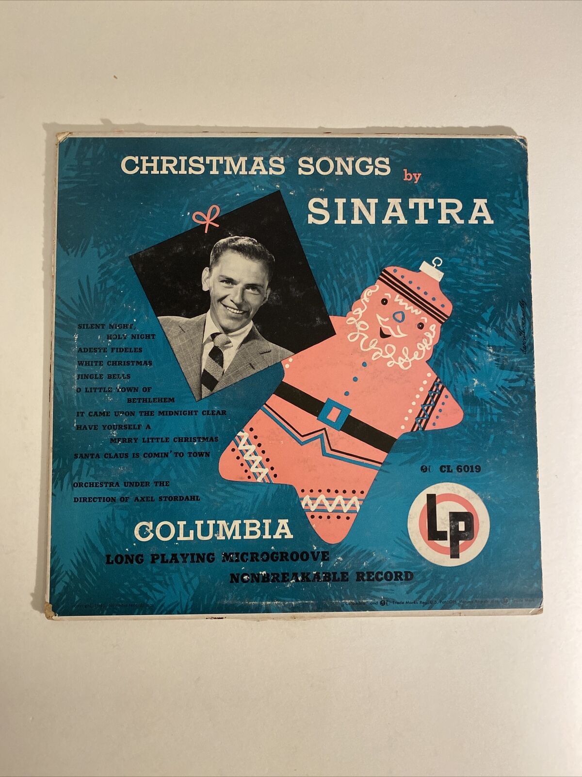 Frank Sinatra ‎– Christmas Songs By Sinatra (1949) Columbia ‎– CL 6019 vinyl 10\