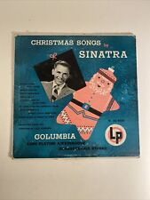 Frank Sinatra ‎– Christmas Songs By Sinatra (1949) Columbia ‎– CL 6019 vinyl 10