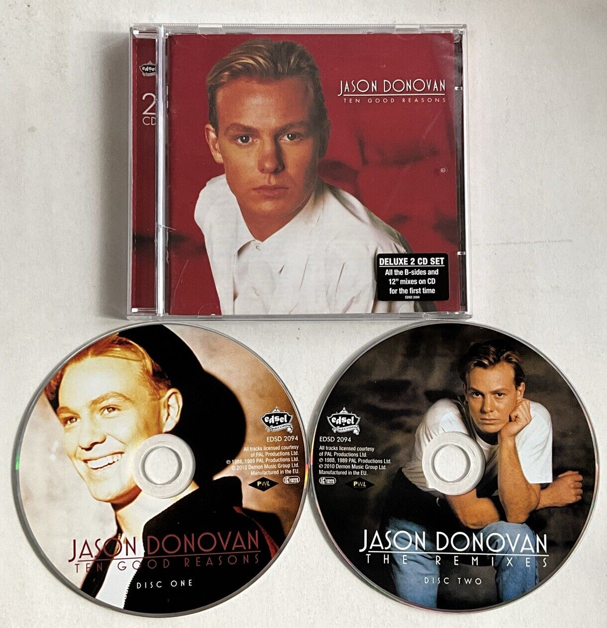 Jason Donovan Ten Good Reasons Deluxe 2x CD Kylie Minogue Very Rare PWL 2010