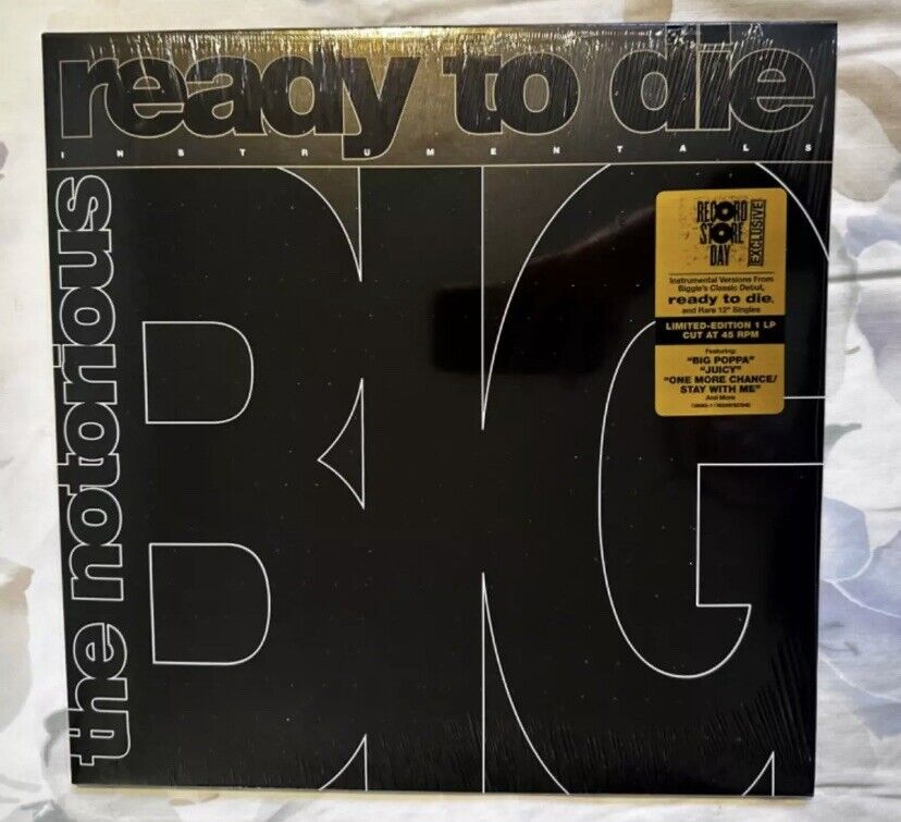The Notorious BIG - Ready To Die Instrumentals - RSD 2024 New LP Vinyl Record