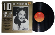 Javier Solis 10 Exitos de oro LP Vinyl 1981 Mexico Como nuevo CBS Payaso Sombras picture