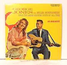 GEORGE JONES AND MELBA MONTGOMERY SINGS THE GREAT COUNTRY DUETS OF ALL TIME LP picture