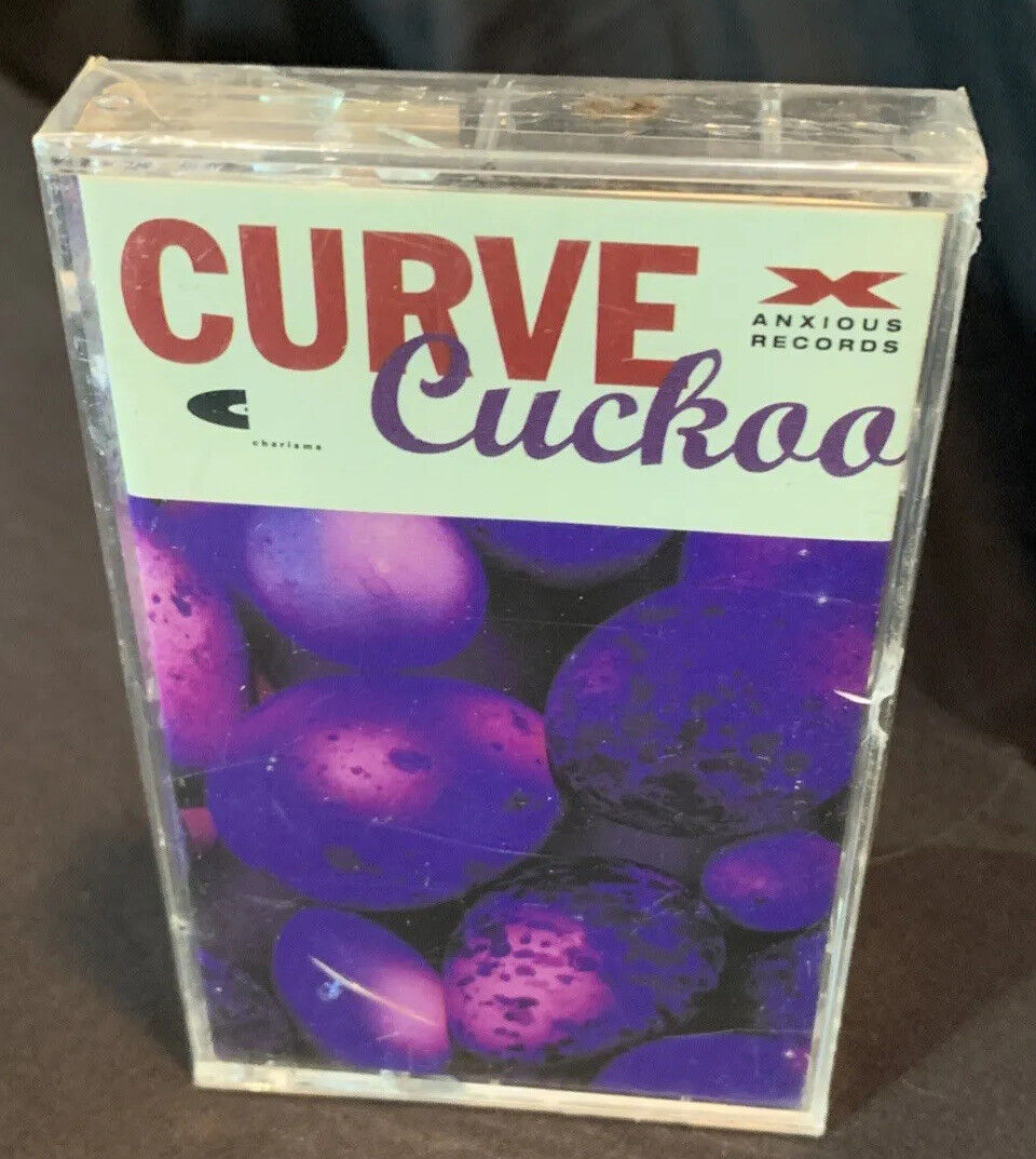 Vintage 90s Curve Cuckoo 1993 Anxious  Records Cassette Tape Rare Sealed