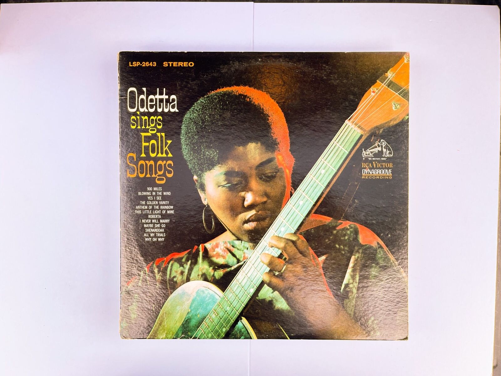 Odetta - Sings Folk Songs - Vinyl LP Record - 1963