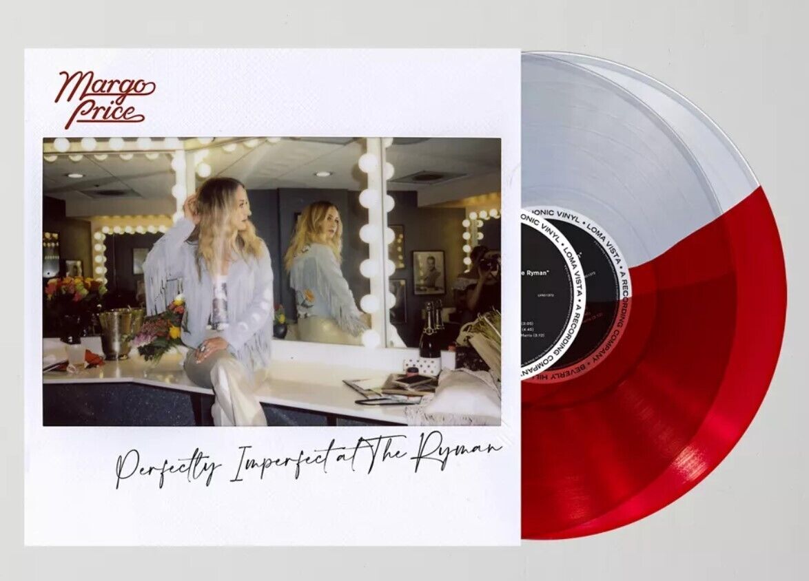 Margo Price Perfectly Imperfect at the Ryman wtih Jack White Colored Vinyl 2LP